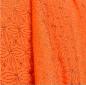 Mobile Preview: Lycra mit Glitter für Tanz- und Sportbekleidung - orange