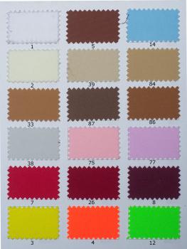 Jersey Polyester in verschiedenen Farben