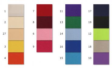 Jersey Polyester in verschiedenen Farben