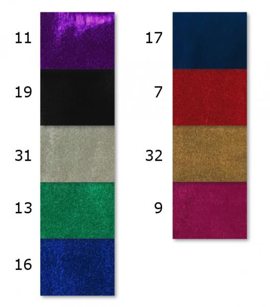 Lycra glänzend - Stoff mit Elasthan - in verschiedenen Farben